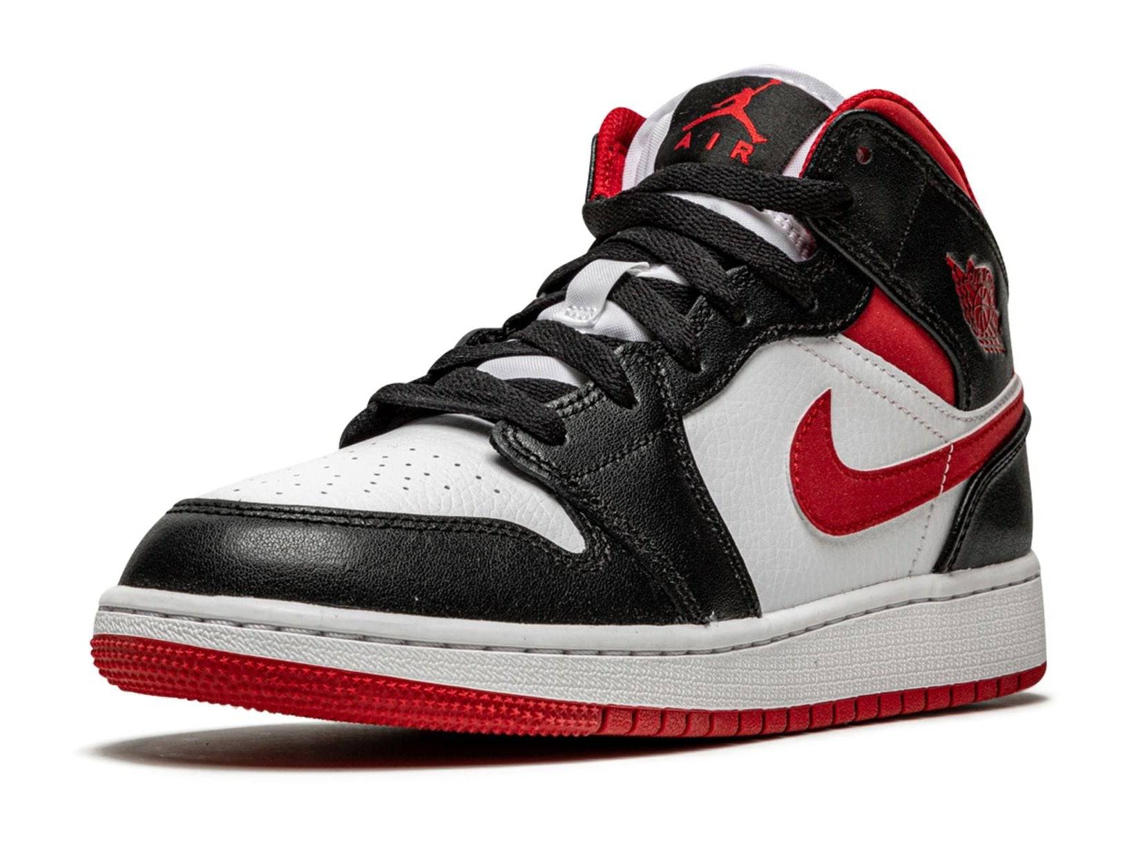 Air Jordan 1 Mid Gym Red Black